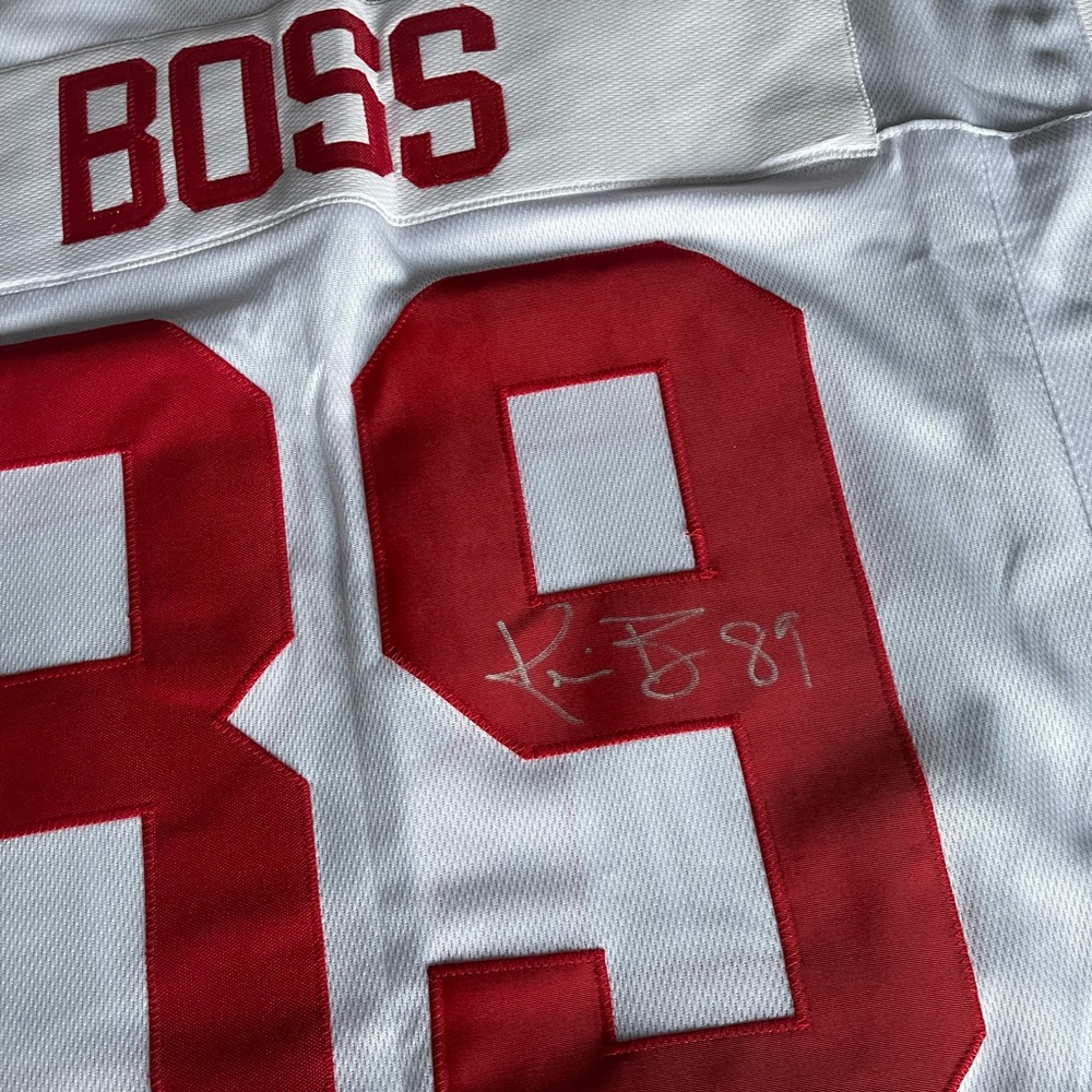 Signed NY Giants Jersey - Kevin Boss #89